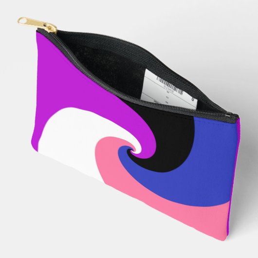 Groovy Boho Spiraal Abstract Genderfluid Pride Vla Etui (Open)