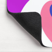Groovy Boho Spiraal Abstract Genderfluid Pride Vla Muismat (Hoek)