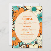 Groovy Boho Strand Fun Bruiloft Kaart (Voorkant)