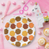 Groovy Boho Sweet Daisy Papieren Bordje (Feest)