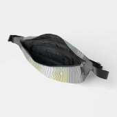 Groovy Boho Trippy Abstract Demifluid Pride Flag Heuptasje (Open)