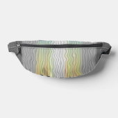 Groovy Boho Trippy Abstract Demifluid Pride Flag Heuptasje (Liggend)