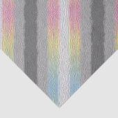 Groovy Boho Trippy Abstract Demifluid Pride Flag Tissuepapier (Detail)