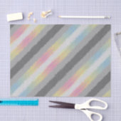 Groovy Boho Trippy Abstract Demifluid Pride Flag Tissuepapier (Craft)
