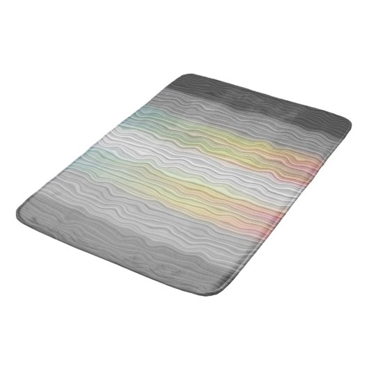 Groovy Boho Trippy Abstract Demifluid Pride Vlag Badmat (Gekanteld)