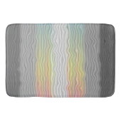 Groovy Boho Trippy Abstract Demifluid Pride Vlag Badmat (Voorkant)