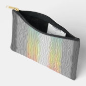Groovy Boho Trippy Abstract Demifluid Pride Vlag Etui (Open)