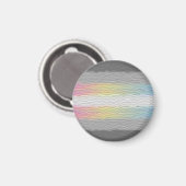 Groovy Boho Trippy Abstract Demifluid Pride Vlag Magneet (Voorkant / Achterkant)