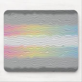 Groovy Boho Trippy Abstract Demifluid Pride Vlag Muismat (Voorkant)