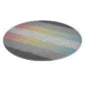 Groovy Boho Trippy Abstract Demifluid Pride Vlag Snijplank (Hoek)