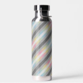 Groovy Boho Trippy Abstract Demifluid Pride Vlag Waterfles (Links)