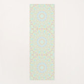 Groovy Boho Trippy Eigenzinnige Kleurrijke Pastel  Yogamat (Voorkant)