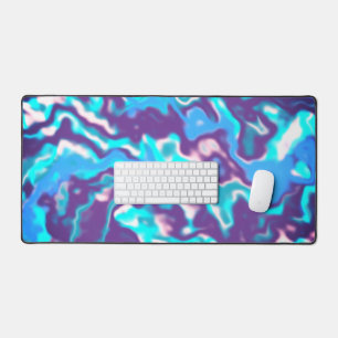 Groovy Boho Trippy Funky Hippie Abstract Marmer Bureaumat