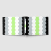 Groovy Boho ZigZag Abstract Agender Pride Flag Gastenboek (Volledig)