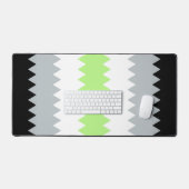 Groovy Boho ZigZag Abstract Agender Pride Vlag Bureaumat (Keyboard & Muis)