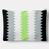 Groovy Boho ZigZag Abstract Agender Pride Vlag Etui (Achterkant)