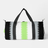 Groovy Boho ZigZag Abstract Agender Pride Vlag Plunjezak (Voorkant)