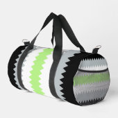 Groovy Boho ZigZag Abstract Agender Pride Vlag Plunjezak (Rechterhoek)