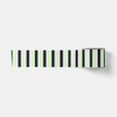 Groovy Boho ZigZag Abstract Agender Pride Vlag Satijnen Lint (Voorkant)