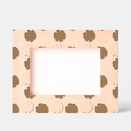 Groovy Boho Zoete Madelief Gegraveerde Lijstjes (Voorkant)