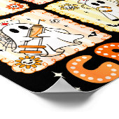 Groovy Boo Boo Crew Nurse Funny Ghost Women Hallow Poster (Hoek)