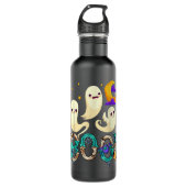 Groovy Boo Boo Crew Verpleegster Grappige Ghost Vr Waterfles (Voorkant)