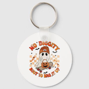 Groovy Boo Geen waardigheid over om het op te gaan Sleutelhanger