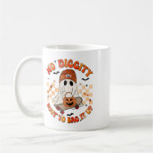 Groovy Boo geen waardigheid over om het op te pakk Koffiemok (Links)