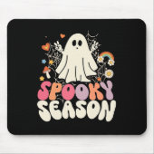 Groovy Boo Ghost Spooky Halloween Kostuums Mannen  Muismat (Voorkant)