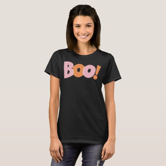 Groovy Boo! Halloween T-shirt (Voorkant volledig)