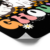 Groovy Boo Lets Go Ghouls Halloween Ghost Women Gi Poster (Hoek)