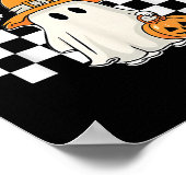 Groovy Boo One Soky Mama First Halloween Birthday  Poster (Hoek)