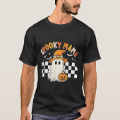 Groovy Boo One Soky Mama First Halloween Birthday  T-shirt (Voorkant)