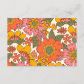 Groovy Books for Baby & Display Shower Baby shower Informatiekaartje (Achterkant)