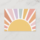 Groovy Books for Baby Informatiekaartje (Achterkant)