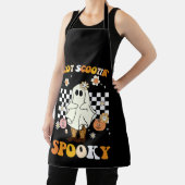 Groovy Boot Scootin Spooky Ghost Halloween Retro Schort (Insitu)