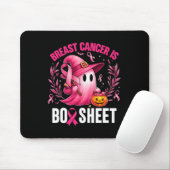 Groovy Borstkanker Is Boo Sheet Awareness Halve Muismat (Met muis)