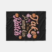 Groovy breng me naar de Herfst van de herfst van d Fleece Deken (Voorkant (Horizontaal))