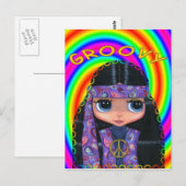 Groovy Briefkaart (Voorkant / Achterkant)