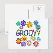 Groovy Briefkaart (Voorkant / Achterkant)