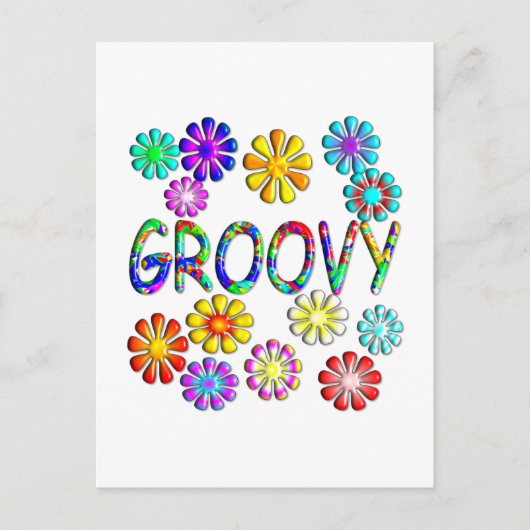 Groovy Briefkaart (Voorkant)