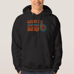 Groovy Brother 70s Aesthetische Nostalgia 1970's R Hoodie