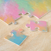 Groovy Bubblegum Blowing Tree Frog Tie Dye Legpuzzel (Zijkant)