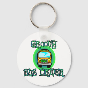 Groovy Bus Driver Sleutelhanger