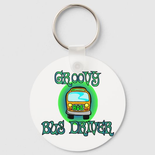 Groovy Bus Driver Sleutelhanger (Voorkant)