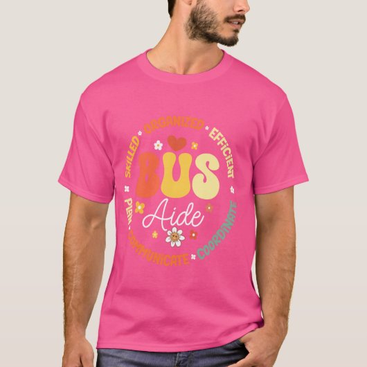 Groovy busassistent chauffeur terug naar school sq t-shirt (Voorkant)