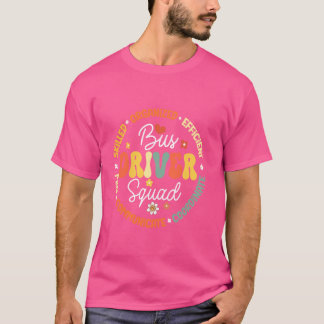 Groovy Buschauffeursteam Terug naar school waarder T-shirt