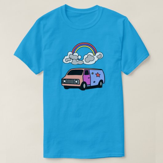 Groovy Busje T-shirt (Design voorkant)