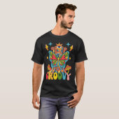 Groovy Butterfly, Grappige Groovy Retro T-shirt (Voorkant volledig)