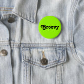 "Groovy"-Button Ronde Button 5,7 Cm (In situ)